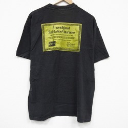 XL★古着 ヘインズ 半袖 ビンテージ Tシャツ メンズ 90年代 90s クルーネック USA製 黒 26apr27