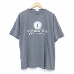 チャンピオン 00s 半袖Tシャツ テネシーテック グレー XL | 古着
