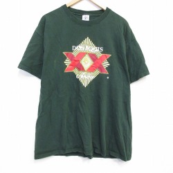 00s 半袖Tシャツ ドスエキス グリーン XL | 古着