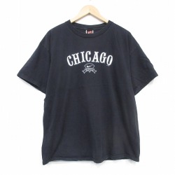 ナイキ 00s 半袖Tシャツ シカゴホワイトソックス ブラック XL | 古着