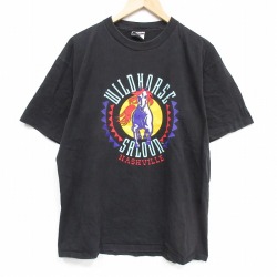 オニータ 90s 半袖Tシャツ 馬 ブラック L | 古着