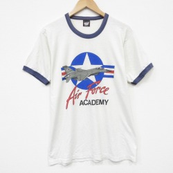 スクリーンスターズ 80s 半袖Tシャツ 戦闘機 ホワイト M | 古着
