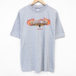 00s 半袖Tシャツ 鳥 グレー メンズXL相当 | 古着