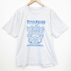 90s 半袖Tシャツ スキューバ グレー L | 古着