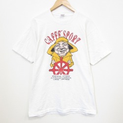 フルーツオブザルーム 90s 半袖Tシャツ チーフオーナー ホワイト L | 古着