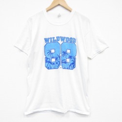80s 半袖Tシャツ WILDWOOD ホワイト L | 古着