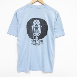 フルーツオブザルーム 90s 半袖Tシャツ マイク ライトブルー L | 古着