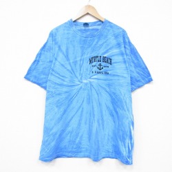 00s 半袖Tシャツ マートルビーチ ライトブルー メンズXL相当 | 古着
