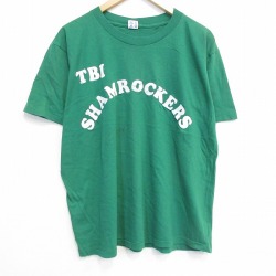 チャンピオン 80s 半袖Tシャツ TBI グリーン XL | 古着