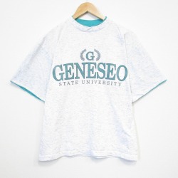90s 半袖Tシャツ カレッジ グレー L | 古着