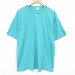 ラッセル 80s 半袖Tシャツ グリーン XL | 古着