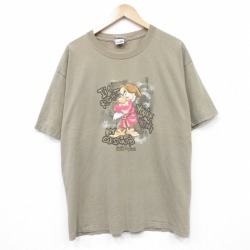 ディズニー 00s 半袖Tシャツ しらゆきひめ ブラウン XL | 古着