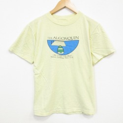 ヘインズ 80s 半袖Tシャツ ボート イエロー M | 古着