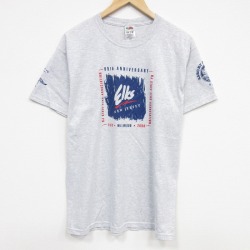 フルーツオブザルーム 00s 半袖Tシャツ ニュージャージー グレー メンズL相当 | 古着