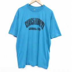 90s 半袖Tシャツ シンシナティ ブルー XL | 古着