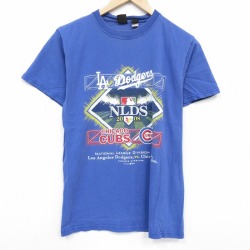 00s 半袖Tシャツ シカゴカブス ブルー メンズS相当 | 古着