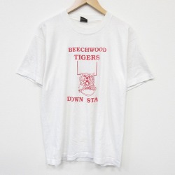スクリーンスターズ 80s 半袖Tシャツ タイガース ホワイト XL | 古着