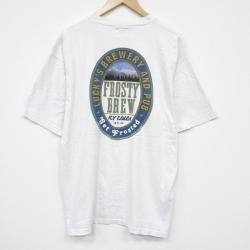 90s 半袖Tシャツ FROSTY ホワイト XL | 古着
