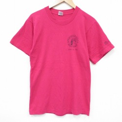 フルーツオブザルーム 90s 半袖Tシャツ ロードレース ピンク M | 古着