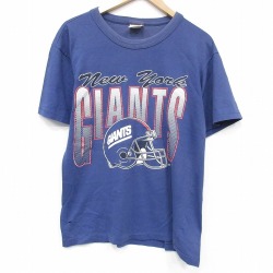 90s 半袖Tシャツ ニューヨークジャイアンツプリント ネイビー メンズL相当 | 古着