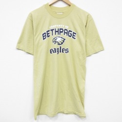 90s 半袖Tシャツ イーグルス イエロー メンズL相当 | 古着