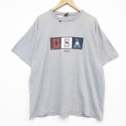 リーバイス 00s 半袖Tシャツ USAロゴ グレー メンズXL相当 | 古着