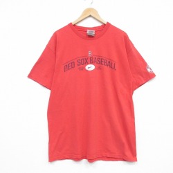 ナイキ 00s 半袖Tシャツ ボストンレッドソックス レッド メンズXL相当 | 古着