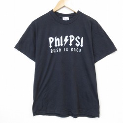ヘインズ 90s 半袖Tシャツ Phl ブラック メンズL相当 | 古着