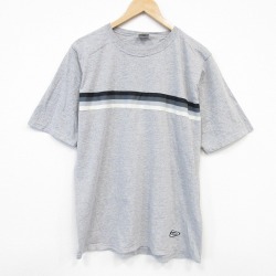 00s 半袖Tシャツ 霜降り グレー メンズXL相当 | 古着