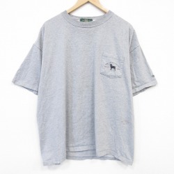 オービス 90s 半袖Tシャツ 犬 グレー XL | 古着