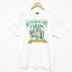 スクリーンスターズ 80s 半袖Tシャツ クローバー ホワイト メンズL相当 | 古着
