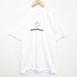 フルーツオブザルーム 90s 半袖Tシャツ METRA ホワイト メンズXL相当 | 古着