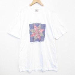エアロポステール 90s 半袖Tシャツ ホワイト メンズXL相当 | 古着