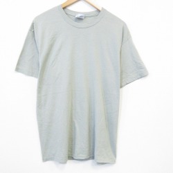 ヘインズ 00s 半袖Tシャツ 無地 カーキ メンズL相当 | 古着