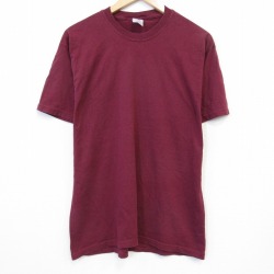 00s 半袖Tシャツ バーガンディ メンズL相当 | 古着