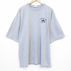 半袖Tシャツ キングサーモン グレー メンズXL相当 | 古着