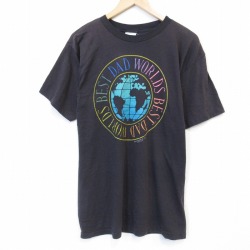 90s 半袖Tシャツ DAD ブラック メンズL相当 | 古着