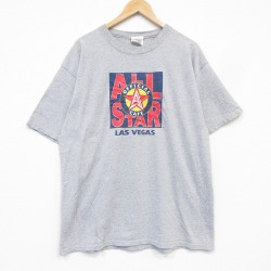 90s 半袖Tシャツ ラスベガス グレー メンズXL相当 | 古着