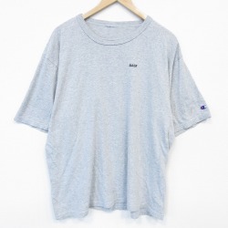 チャンピオン 00s 半袖Tシャツ BASF 霜降りグレー メンズXL相当 | 古着