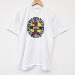 90s 半袖Tシャツ サティスファクション ホワイト メンズL相当 | 古着