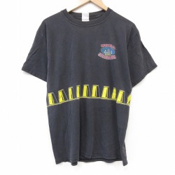 00s 半袖Tシャツ スピードスタックス ブラック メンズL相当 | 古着