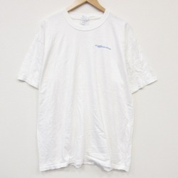 半袖Tシャツ テクノロジー ホワイト メンズXL相当 | 古着