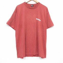 フルーツオブザルーム 90s 半袖Tシャツ Homelite バーガンディ メンズXL相当 | 古着