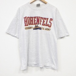 90s 半袖Tシャツ USアーミー グレー メンズXL相当 | 古着