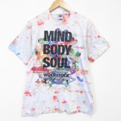 フルーツオブザルーム 90s 半袖Tシャツ カエル ホワイト メンズL相当 | 古着