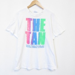 XL★古着 ヘインズ 半袖 ビンテージ Tシャツ メンズ 80年代 80s THE TAN コットン クルーネック USA製 ホワイト【spe】 26jun24