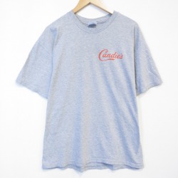 ヘインズ 00s 半袖Tシャツ キャンディーズ グレー メンズXL相当 | 古着