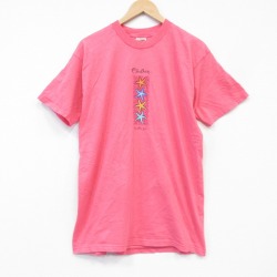 フルーツオブザルーム 00s 半袖Tシャツ ヒトデ ピンク メンズL相当 | 古着
