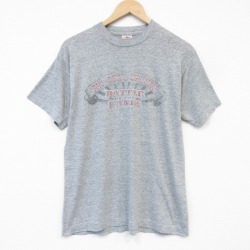 フルーツオブザルーム 90s 半袖Tシャツ BATTLE グレー メンズM相当 | 古着