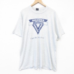 フルーツオブザルーム 90s 半袖Tシャツ ニュージャージー グレー メンズXL相当 | 古着